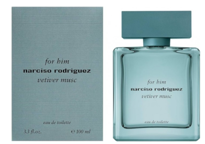 Narciso Rodriguez - For Him Vetiver Musc - Eau de Toilette за мъже. 