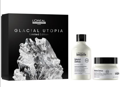L`Oreal Professionnel Metal Detox - Подаръчна кутия  с продукти за всеки тип коса против накъсване.
