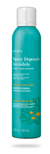 Pupa - SUN -  Invisible After Sun Spray СПРЕЙ ЗА СЛЕД СЛЪНЦЕ ТЯЛО, СКАЛП. 200 ml