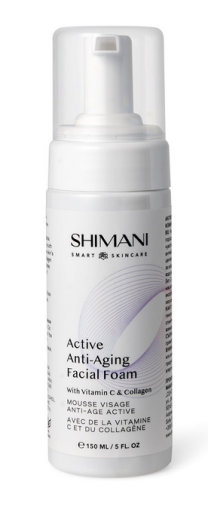 SHIMANI - BO:FI Active Anti-Aging Facial Foam/ Пяна за лице с Вит.С и колаген . 150 ml