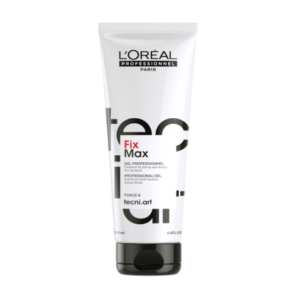 L`Oreal Professionnel Tecni Art Fix Max  -   Структуриращ и фиксиращ гел за коса със супер силна фиксация. 200 ml