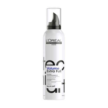 L`Oreal Professionnel  Tecni Art  Full Volume Extra  - Пяна за коса за обем и  силна фиксация. 250 ml
