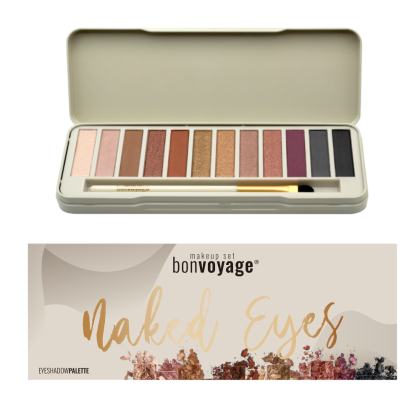 Markwins - Палитра сенки за очи ESSENTIALS Naked Eyes.