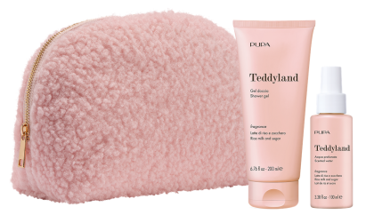 PUPA MILANO - TEDDYLAND  CHRISTMAS 2025  SET   SCENTED WATER  & SHOWER GEL  / СЕТ АРОМАТНА ВОДА  & ДУШ ГЕЛ  6 аромата. 200 & 100  ml