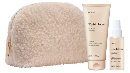 PUPA MILANO - TEDDYLAND  CHRISTMAS 2025  SET   SCENTED WATER  & SHOWER GEL  / СЕТ АРОМАТНА ВОДА  & ДУШ ГЕЛ  6 аромата. 200 & 100  ml