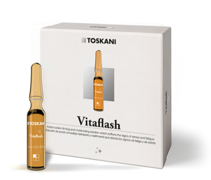 TOSKANI Cosmetics - Ампули за лице с моментален лифтинг ефект.  5 x 2 ml
