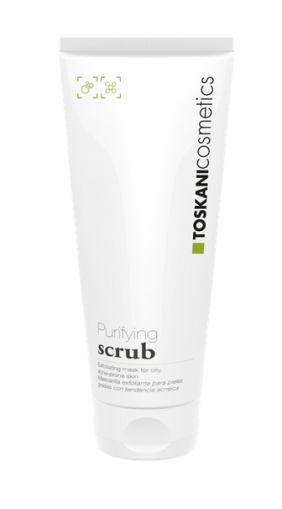 TOSKANI Cosmetics - Purifying  Почистващ скраб за лице за проблемна кожа. 200 ml