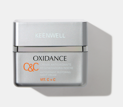 Keenwell - OXIDANCE - ANTIOXIDANT RESTORING NIGHT CREAM -VIT. C+C - Анти-оксидантен възстановяващ нощен крем с Vit. C+C. 50 ml