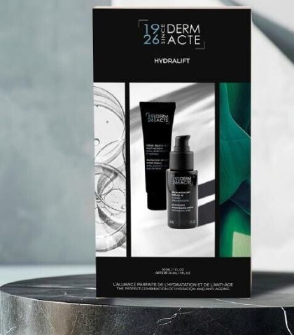 Académie - Комплект мултикорективен крем и 4D серум за хидратация и лифтинг Derm Acte Hydra Lift . 30 & 30 ml