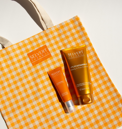 Selvert Thermal  - DAILY ANTIOXIDANT RITUAL WITH VITAMIN C  - Комплект витамин С.