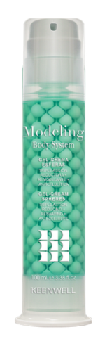 Keenwell -  MODELING BODY Гел крем със сфери с тройно действие - редуциране, стягане, антицелулит.100 ml