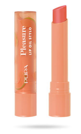 PUPA - PLEASURE LIP OIL STYLO / ХИДРАТИРАЩО МАСЛО ЗА УСТНИ. 6 цвята  2,5 g