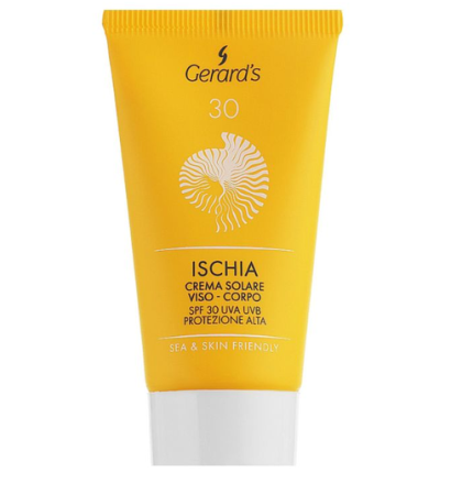Gerard’s - ISCHIA / Слънцезащитен крем за лице и тяло SPF30. 150 ml
