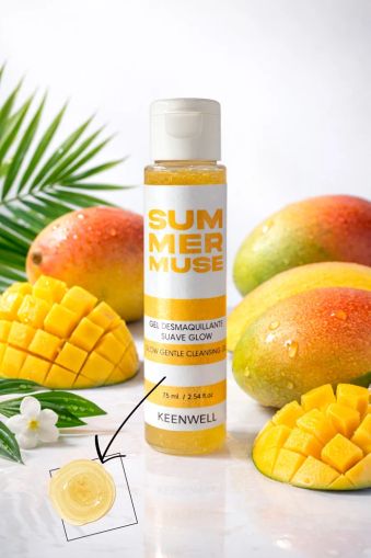 Keenwell - SUMMER MUSE НЕЖЕН ПОЧИСТВАЩ ГЕЛ GLOW. 75 ml.
