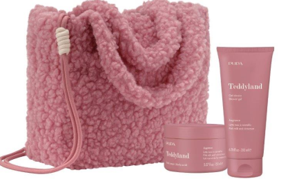 PUPA MILANO - TEDDYLAND  CHRISTMAS 2026  SET  BODY SCRUB  & SHOWER GEL  / СЕТ  ЕКСФОЛИАНТ & ДУШ ГЕЛ &  ЧАНТА ТИП „ШОПЪР“   6 аромата. 200 & 150  ml