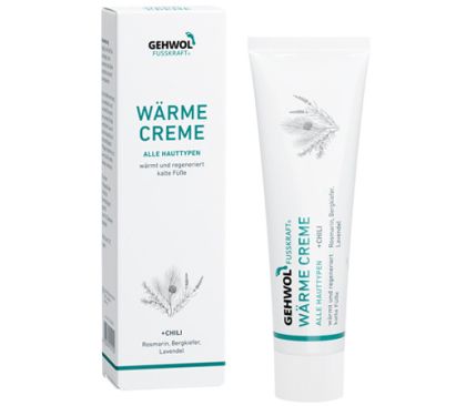 Gehwol - Загрявящ крем за крака Fusskraft Warming Cream за суха кожа - 75 ml.