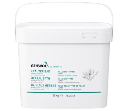 Gehwol - Билкови соли за крака Fusskraft Herbal Bath Green гранули.