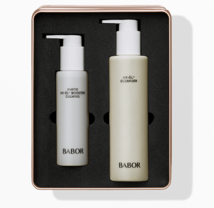 Babor - CLEANSING Set HY-ÖL Cleanser & Phyto HY-ÖL Booster Calming Set / Комплект за почистване на чувствителна кожа. 300 ml. 