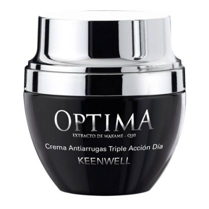 Keenwell - Дневен крем против бръчки с тройно действие - OPTIMA - Anti-Wrinkle Triple Action Day Cream.