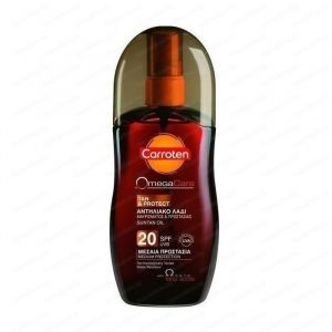 Carroten - Слънцезащитно олио за бързо придобиване на тен SPF20 - Omega Care Tan&Protect  SPF20  125 ml.
