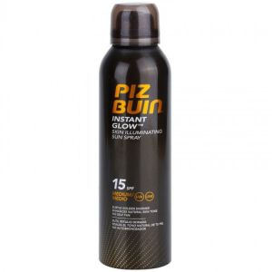 Piz Buin - Слънцезащитен спрей за незабавен блясък Instant Glow Spray  SPF  15/ 30 . 150 ml