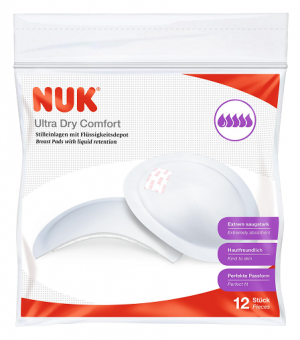 NUK - Подплънки за кърмачка 12 бр. - Ultra Dry.