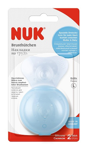 NUK - Предпазител за кърмачка р-р L, 2 бр.