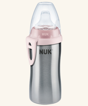 NUK - Active Cup 215мл термо, силиконов накрайник, 12+ мес.