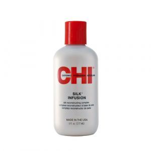 CHI - Копринен реконструиращ комплекс за третирана коса CHI Silk Infusion .