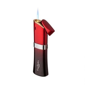 Pierre Cardin -  Тънка червена запалка с надпис .