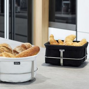 GEFU - Панер за хляб BRUNCH - квадратен - черен
