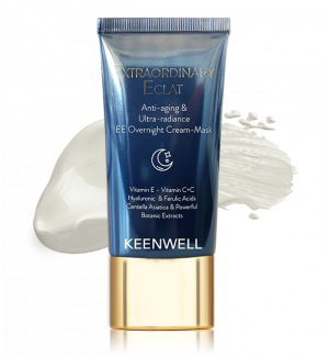 Keenwell - ANTI-AGING & ULTRA RADIANCE EE OVERNIGHT CREAM-MASK  - Регенерираща нощна  крем- маска  . 40 ml