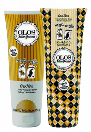 Olos - Italian Gourmet - Oro Nero - Крем Кадифе за тяло шафран и ликориция.. 250ml