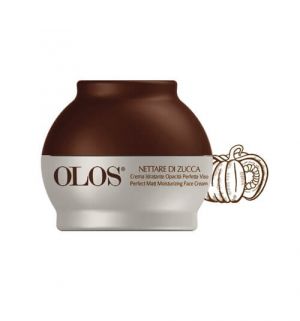 Olos - Nettare di zucca -Perfect matt moisturizing face cream - Перфектно матиращ, овлажняващ крем с екстракт от тиква за смесена кожа. 50 ml