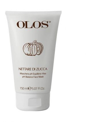 Olos - Nettare di zucca - pH Balance Face Mask - Почистваща маска PH баланс с екстракт от тиква за смесена и мазна кожа. 150 ml