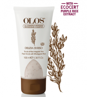 Olos - Delizia di Riso - Face Scrub with Wholegrain Rice - Скраб за лице с  3 вида т ориз. 100 ml
