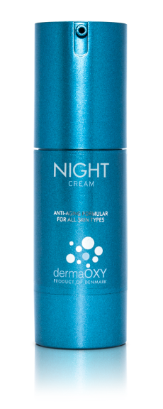 DermaOxy - Night Cream - Нощен регенериращ крем с хиалурон. 30ml