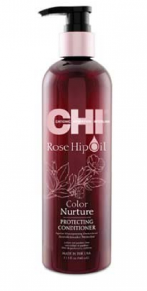 CHI - Rose hip oil Protecting  Conditioner -Защитен балсам за боядисана коса .