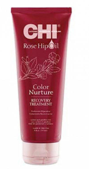 CHI - Rose hip oil recovery treatment - Възстановяваща маска за боядисана коса. 237 ml