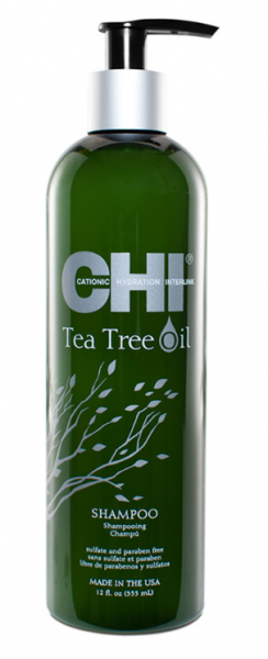 CHI - Tea Tree Oil  Shampoo - Подхранващ шампоан за чувствителен скалп с чаено дърво .