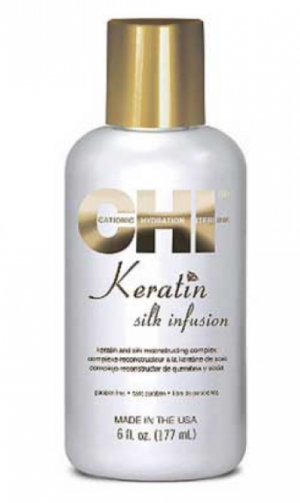 CHI - Keratin Silk Infusion - Копринен серум за суха и изтощена коса.
