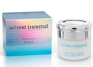Selvert Thermal -  LIGNE POUR LE VISAGE -   Crème Thermale Lègére SPF15 - Лек хидратиращ крем за смесена, мазна кожа . 50 ml