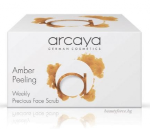 Arcaya  - Cleansing -  Нежен пилинг кехлибар за отстраняване на мъртвите клетки от кожата.100ml