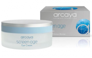 Arcaya  -  Screenage - Регенериращ крем за околоочната зона със защита от фин прах, UV лъчи и синьо светлинно лъчение. 15ml