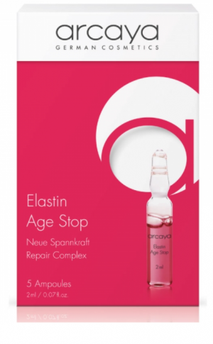 Arcaya  - Elastin Age Stop -  Ампули Еластин против отпусната кожа и бръчки. 5x2 ml