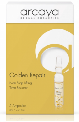 Arcaya  -  Golden Repair  -  Ампули Златно възстановяване за лифтинг и повдигане на кожата. 5x2 ml
