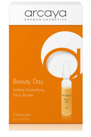 Arcaya  -  Beauty Day  -   Ампули Каротин за равномерен тен и сияен вид на кожата. 5x2 ml