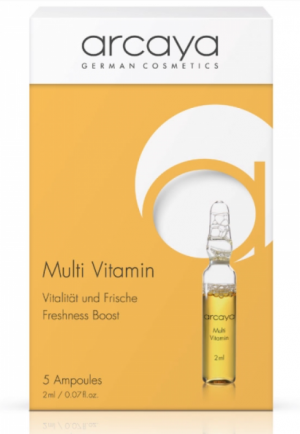 Arcaya  -  Multi Vitamin  -   Ампули Мулти Витамин за мощна защита и естествено сияние на кожата. 5x2 ml