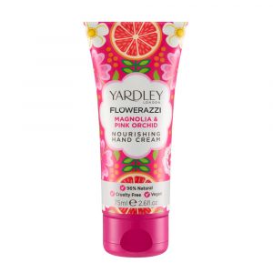 Yardley London - Flowerazzi -  Подхранващ крем за ръце  Магнолия и Орхидея. 75 ml