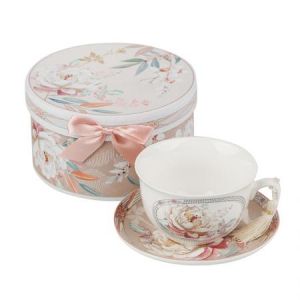 New Wish Studio Porcelain - Божур MUG чай + кутия